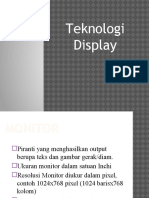 4 Teknologi Display