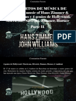 Constantino Parente - Conciertos de Música de Cine, The Music of Hans Zimmer & John Williams y 4 Genios de Hollywood, Morricone, Silvestri, Zimmer, Horner, Parte II