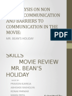 An Analysis On Non Verbal Communication and Barriers To Communication in The Movie