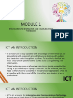 Introduction To Information and Communications Technology