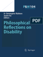 Philosophical Reflections On Disability PDF