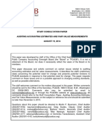 SCP Auditing Accounting Estimates Fair Value Measurements