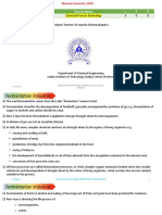 Fermentation Industry and Industrial Alcohol