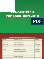 Pengurusan Pentadbiran 2019