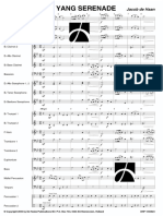 YIN YANG SERENADE by Jacon de Haan - Score and Parts PDF