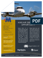 King Air 200 Captain Opportunity with Competitive Benefits