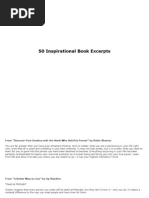 Download 50 Inspirational Book Excerpts by Paul SN4021417 doc pdf