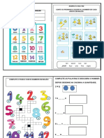 Count fish and numbers practice in English