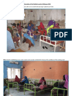Shikarpur Pediatric Ward - Before and After Pictures