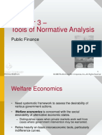 Tools of Normative Analysis: Public Finance