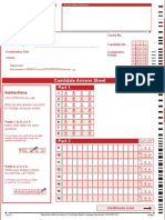 Answer Sheet Reading and UoE PDF
