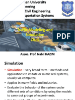 Intelligent Transportation Systems: Traffic Modeling and Simulation