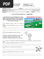 Avaliação de Ciências_3º Bimestre _4º Ano