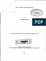 Behavior of Shear Wall With Base Opening PDF