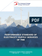 Performance Standard of Electricity Supply Services of TNB - 2017 PDF