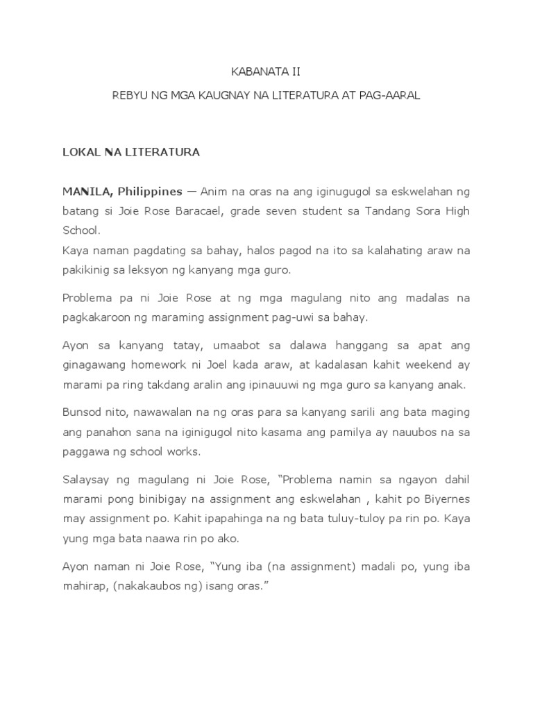 Kabanata 2 | PDF