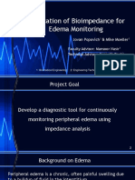 Application of Bioimpedance For Edema Monitoring Final