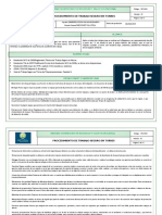 Procedimiento de Trabajo Seguro en Torres