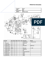 PROSIS Part Information