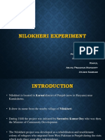 Nilokheri Experiment: Prepared by