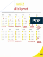 KALENDER 2019 Editable