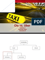 Ola vs. Uber Performance Benchmarking