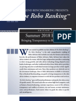 2018 Summer Robo Ranking
