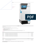 86 °C FROILABO 340 L Vertical Deep Freezer, Models BM Essential and Evolution PDF