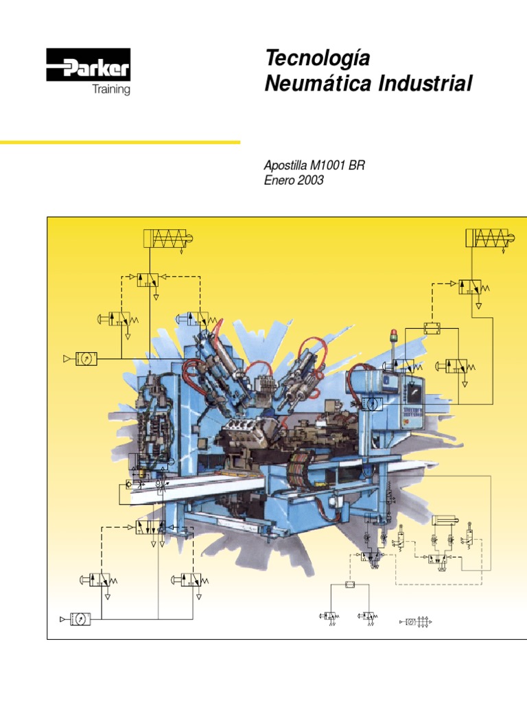 M1001 BR Neumatica PDF | PDF | Compresor de gas | Pistón