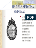 Historia de La Medicina Medieval