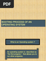 Booting Process of An Operating System