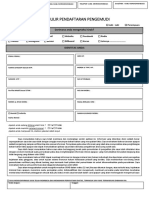 Contoh Formulir Pendaftaran Grab