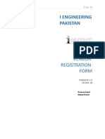 IE Vendor Registration Form