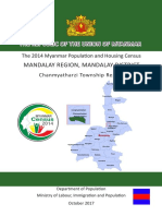2014 Myanmar Census Report for Chanmyatharzi Township