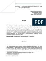 1 Fatores Associados À Gastrite Crônica Na Infecção Por Helicobacter Pylori