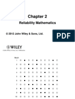 Reliability Mathematics: © 2012 John Wiley & Sons, LTD