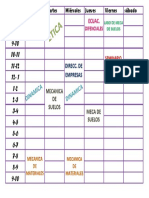 Amor Julito Horario 2017-i