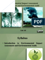 Environmental Impact Assessment Assessment and Environmental Audit
