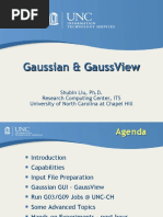 Gaussian & Gaussview: Shubin Liu, Ph.D. Research Computing Center, Its University of North Carolina at Chapel Hill