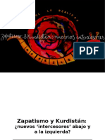 Zapatismo y Kurdistán. Nuevos Intercesores Abajo y a La Izquierda