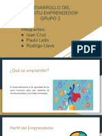 Desarrollo Espiritu Emprendedor