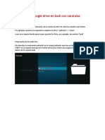 Usar Google Drive en Kodi Con Caratulas