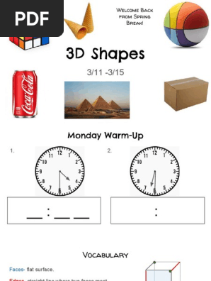 3d shapes