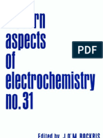 Modern Aspects of Electrochemistry No. 31 - J. o M. Bockris