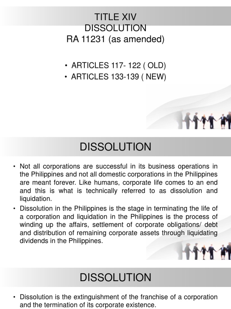 Voluntary Dissolution of Corporations in the Philippines Procedures