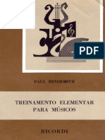 Paul Hindemith - Treinamento Elementar para Musicos PDF