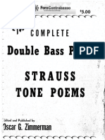 Oscar Zimmerman - The Complete Double Bass Parts Strauss Tone Poems PDF