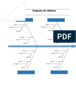 Plantilla Xls Diagrama de Ishikawa