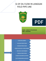 Modeling of Oil Flow in Langgak Field Pipe