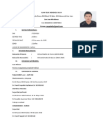 CV Juan Felix Mendoza Silva